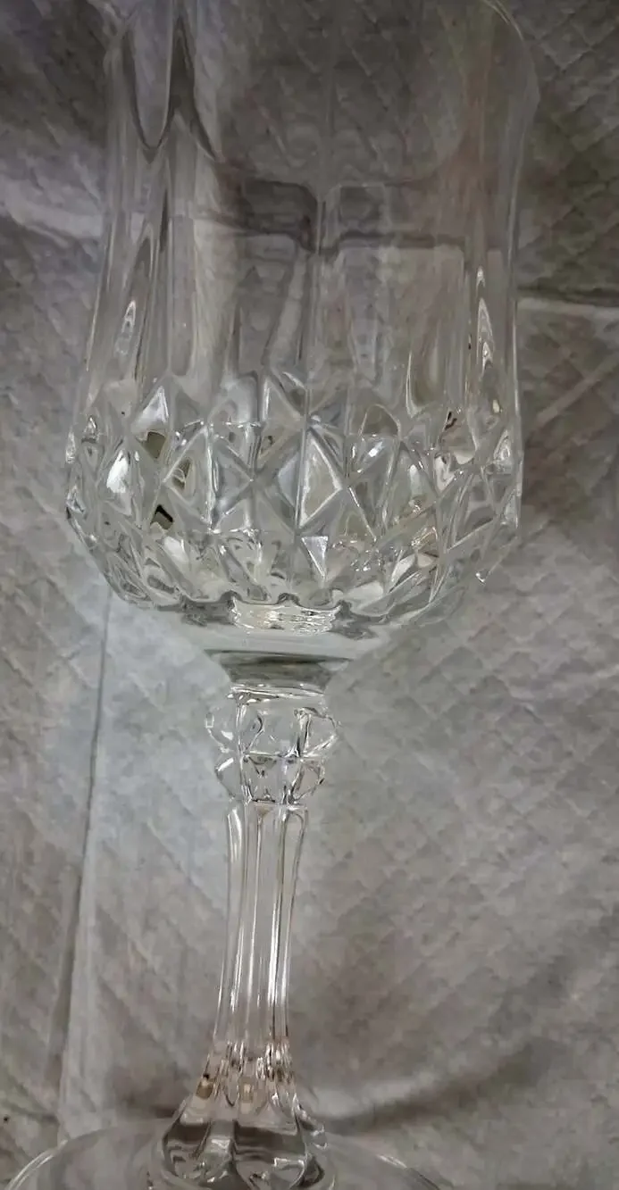 Cristal D'Arques Longchamp Crystal Water Wine Glass 7.25